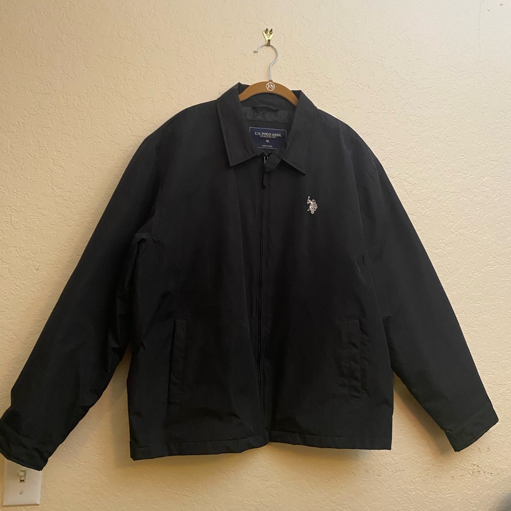 U.S. Polo ASSN. Men’s Jacket, XL, Water Resistant